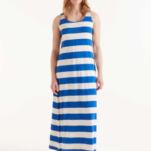 vestido rayas azules
